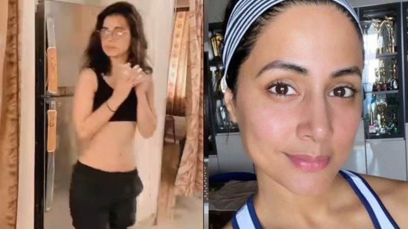 Is Benafsha Soonawalla Mocking Hina Khan For Documenting Her Entire Quarantine Routine? Check Out THIS Video