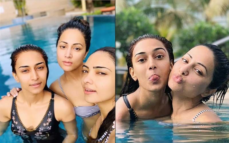 Going Wild: Hina Khan, Erica Fernandes And Pooja Banerjee POOL It Out Underwater!