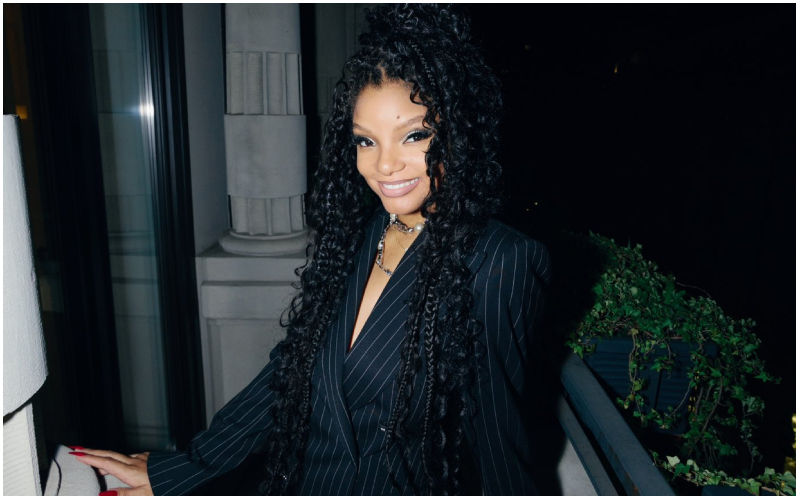 Halle Bailey Is PREGNANT With The FIRST Child From Boyfriend DDG? Conceals Her Burgeoning Baby Bump With Oversized Black Jacket-REPORTS