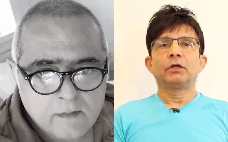 Kamaal R Khan Lashes Out At Hansal Mehta While Sharing His Rags To Riches Story; Filmmaker Responds With An Advice, 'Disagree But Don't Disrespect'