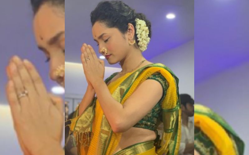 Ganesh Chaturthi 2020: Ankita Lokhande Says She's Waiting To Meet Her Bappa; Shares Throwback Pictures Dressed As Perfect Marathi Mulgi