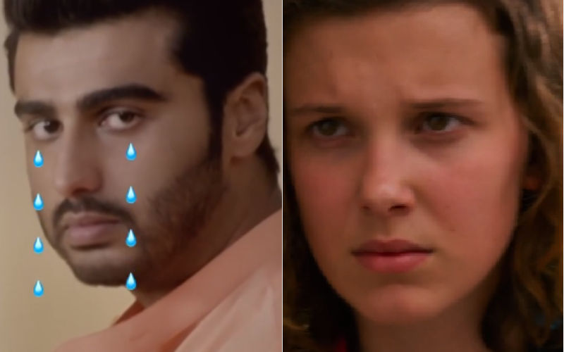 When Arjun Kapoor Cried And Cried As Eleven From Stranger Things 'Dumped His A*ss' Because He Didn't Know 'Rasode Mein Kaun Tha'; It's Hilarious AF - WATCH