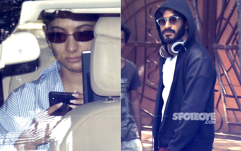 Sonam Kapoor’s Mehendi: Rhea & Harshvardhan Leave Juhu Residence For The Party