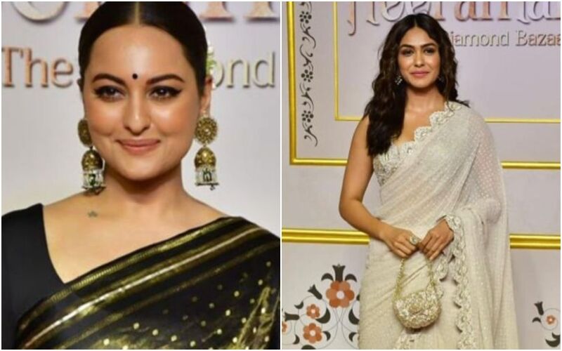 Heeramandi Screening: From Sonakshi Sinha To Mrunal Thakur, Here Are 5 Stunning Saree Looks By The Dashing Divas From The Red Carpet