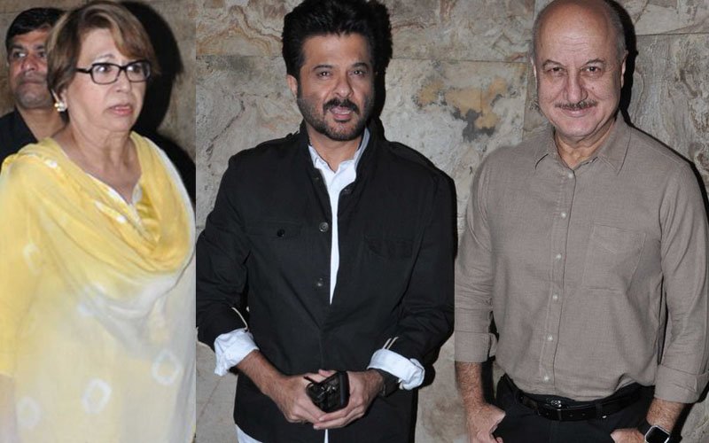 Helen, Anil Kapoor, Anupam Kher grace Mirzya screening
