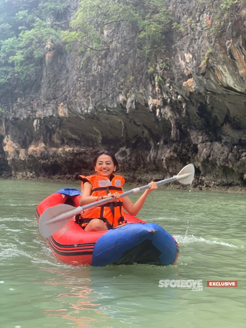 Helly Shah Kayaking