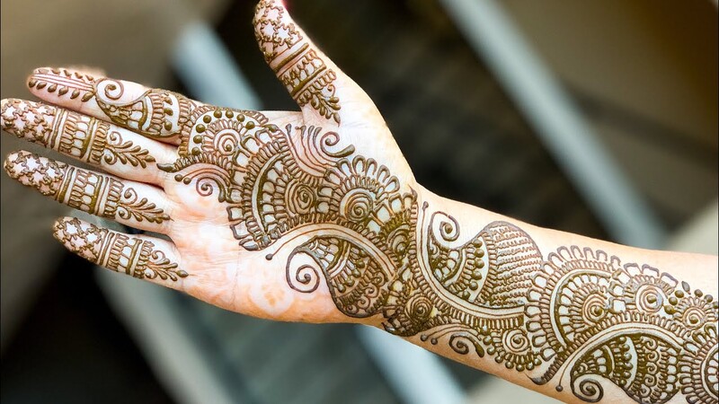 Bel Mehndi designs for hands Karwachauth | Mehndi designs, Simple arabic mehndi  designs, Full hand mehndi designs