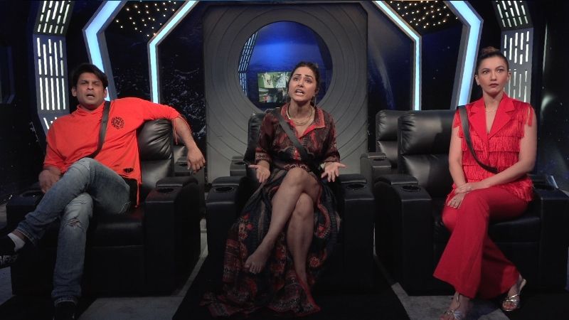 Bigg Boss 14 SPOILER ALERT: Hina Khan, Gauahar Khan Team Up Against Sidharth Shukla In A Task; Seniors Called In The Theatre Room To Watch Replay Post CLASH