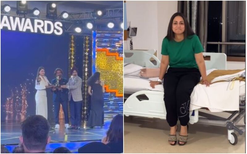 Never Back Down: Hina Khan Attends An Award Function And Went Straight Up To The Hospital For Her First Chemo – WATCH VIDEO