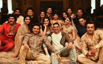फिल्म 'हाउसफुल 4' की शूटिंग हुई पूरी, अक्षय कुमार ने सोशल मीडिया पर शेयर की तस्वीर