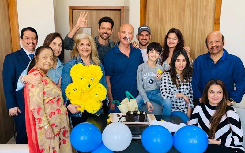 Hrithik Roshan Celebrates Birthday With Daddy Rakesh Post His Surgery- Pictures From Hospital