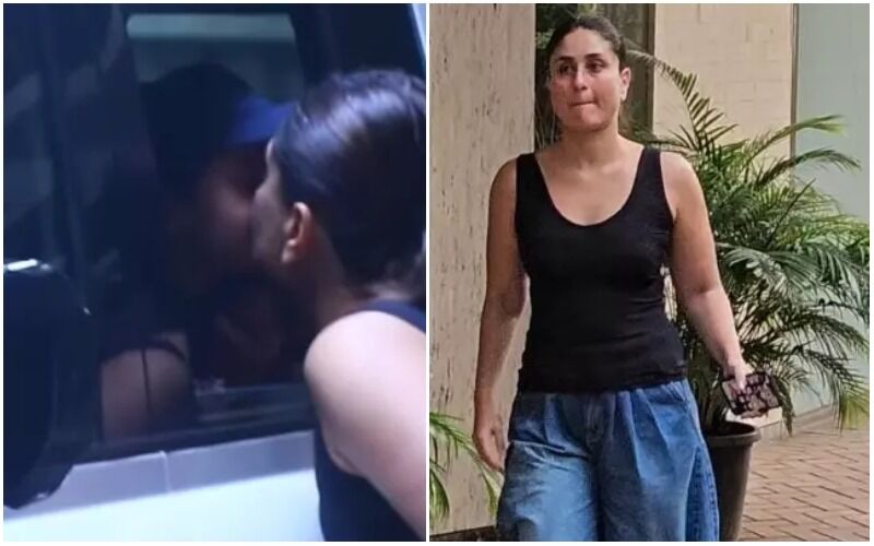 Kareena Kapoor Khan Kisses Her Baby Boy Jeh On Lips Before Leaving For Work, Netizens In Awe Of Mother-Son's Cute Moment - WATCH