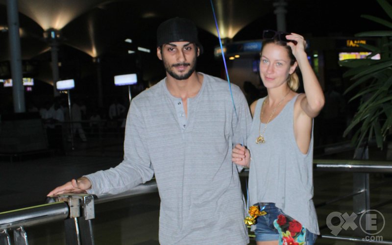 Exclusive Prateik Babbar Snapped With His New Girl Friend
