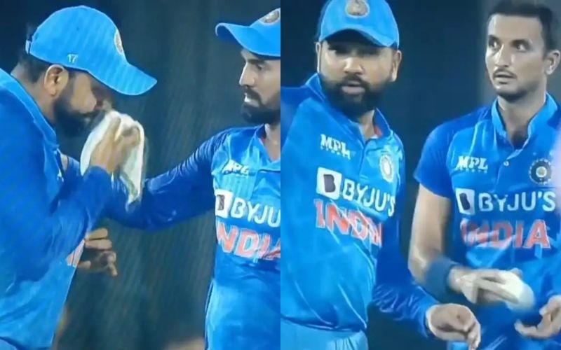 INDIA Vs SOUTH AFRICA! Rohit Sharma Impresses Internet With His Dedication; Continues To Lead Indian Team Despite Bleeding Nose-WATCH VIDEO!