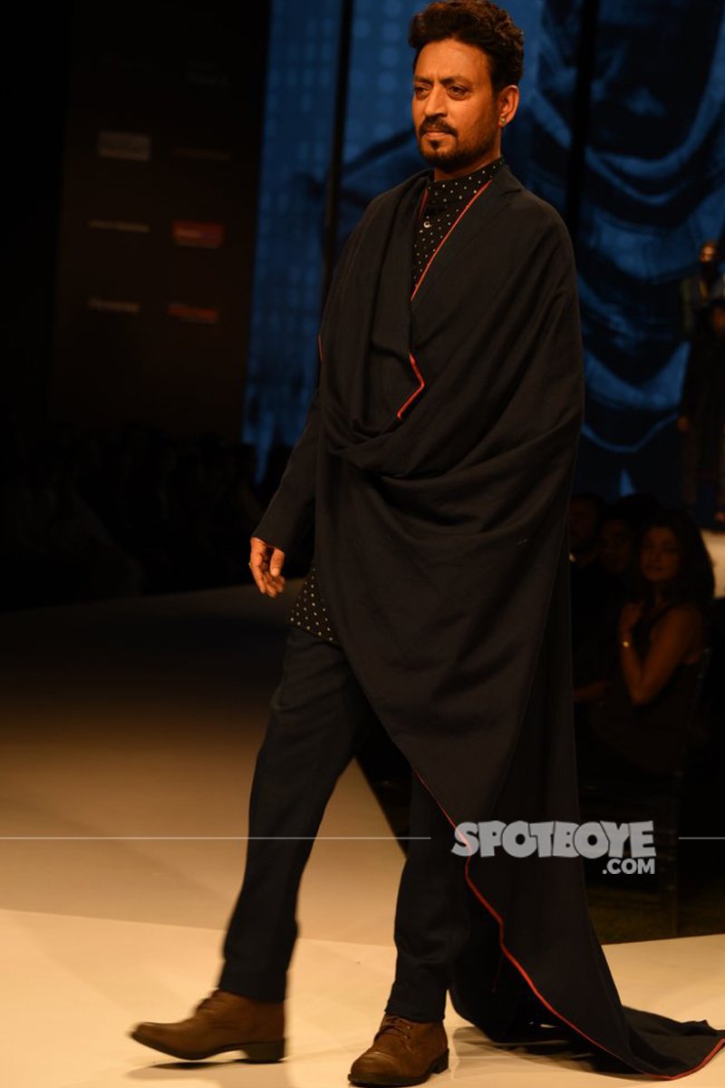 Irrfan Khan Walks At GQ Fashion Night