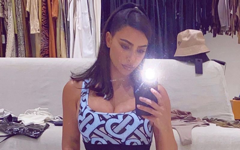 Kim Kardashian Teases Fans With Her Pizza Party At Home; Bakes Some Scrumptious-Looking Mushroom And Chicken Pizzas - PIC