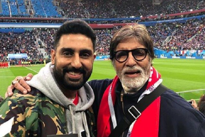 Abhishek Bachchan Touches On The Topic Of Nepotism; Says Father Amitabh Bachchan Never Made A Film For Him: 'I Have Produced Paa For Him'
