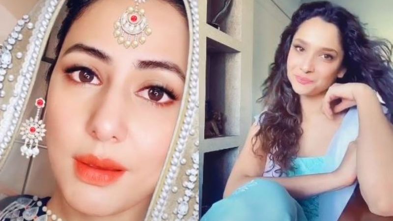 Hina Khan-Ankita Lokhande Channel Their Inner Rajshri Heroines As They TikTok To Salman Khan's Joote De Do Paise Lo