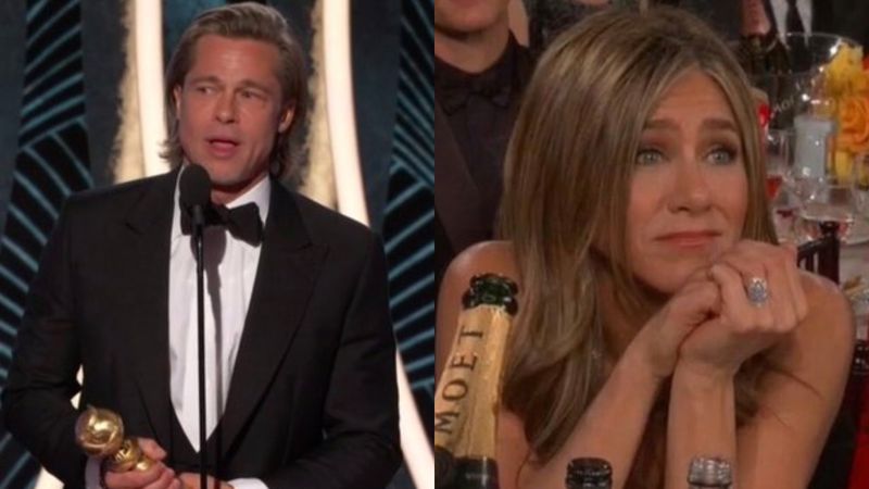Golden Globes 2020: Brad Pitt Jokes About His Dating Life; Ex-Wife Jennifer Aniston’s Reaction Is PRICELESS – VIDEO