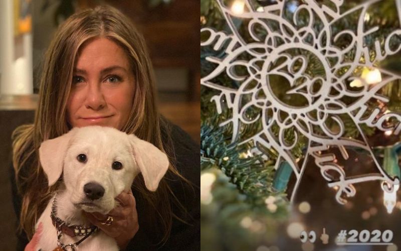 Jennifer Aniston Gives A Peek Into Her Christmas Treats That Come With A Mask-On; Has 'F**k 2020' As A Decoration On Her Tree - PICS