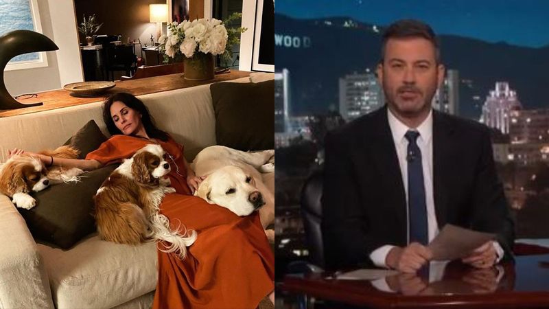 Courteney Cox Turns Storyteller For Her Furry Friends; Reads Out Jimmy Kimmel’s New Book – Adorable PIC Inside