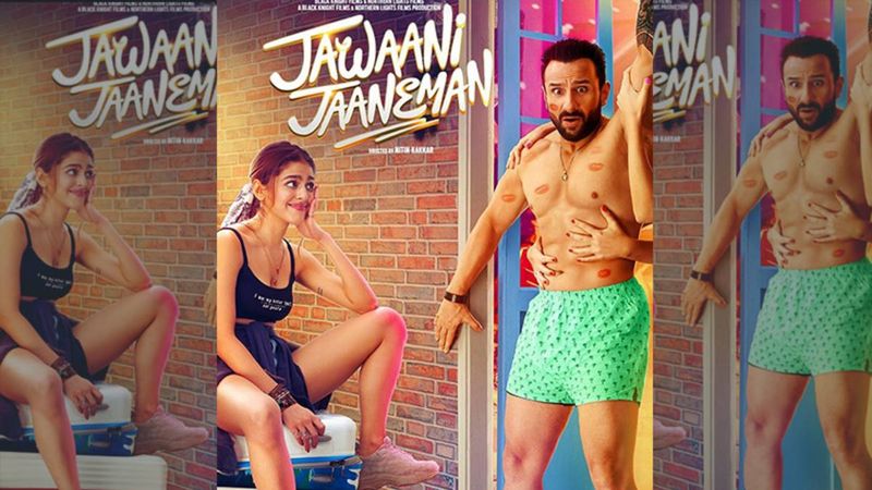 Jawaani Jaaneman New Poster: Shirtless Casanova Saif Ali Khan Is Drool-Worthy; An Awestruck Alaya F Is Proof
