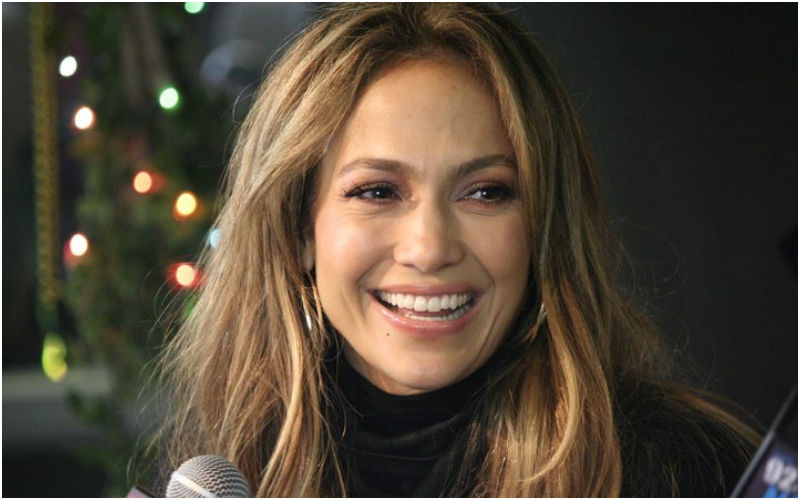 Jennifer Lopez Flaunts Her Derriere In Super Skimpy Satin Panty Teases