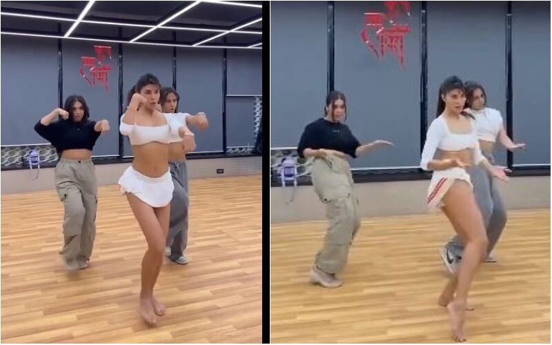 HOTNESS ALERT! Jacqueline Fernandez Grooves On To Her Hit Song 'Yimmy Yimmy' With Co-Stars! Netizens In Awe Of Her Sexy Dance Moves - WATCH