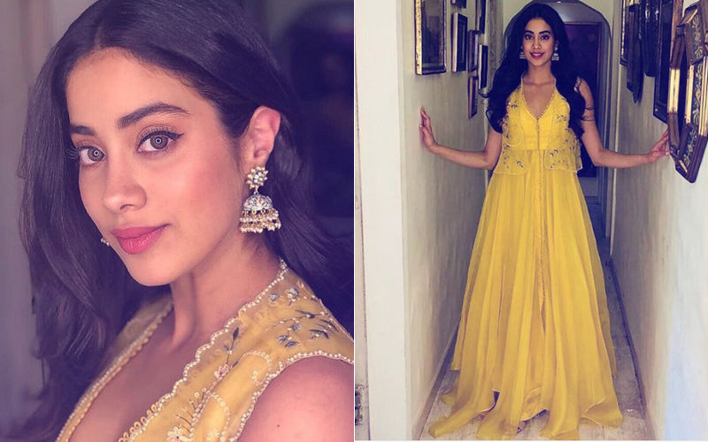 Janhvi Kapoor Is A Spitting Image Of Mom Sridevi In This Yellow Dress