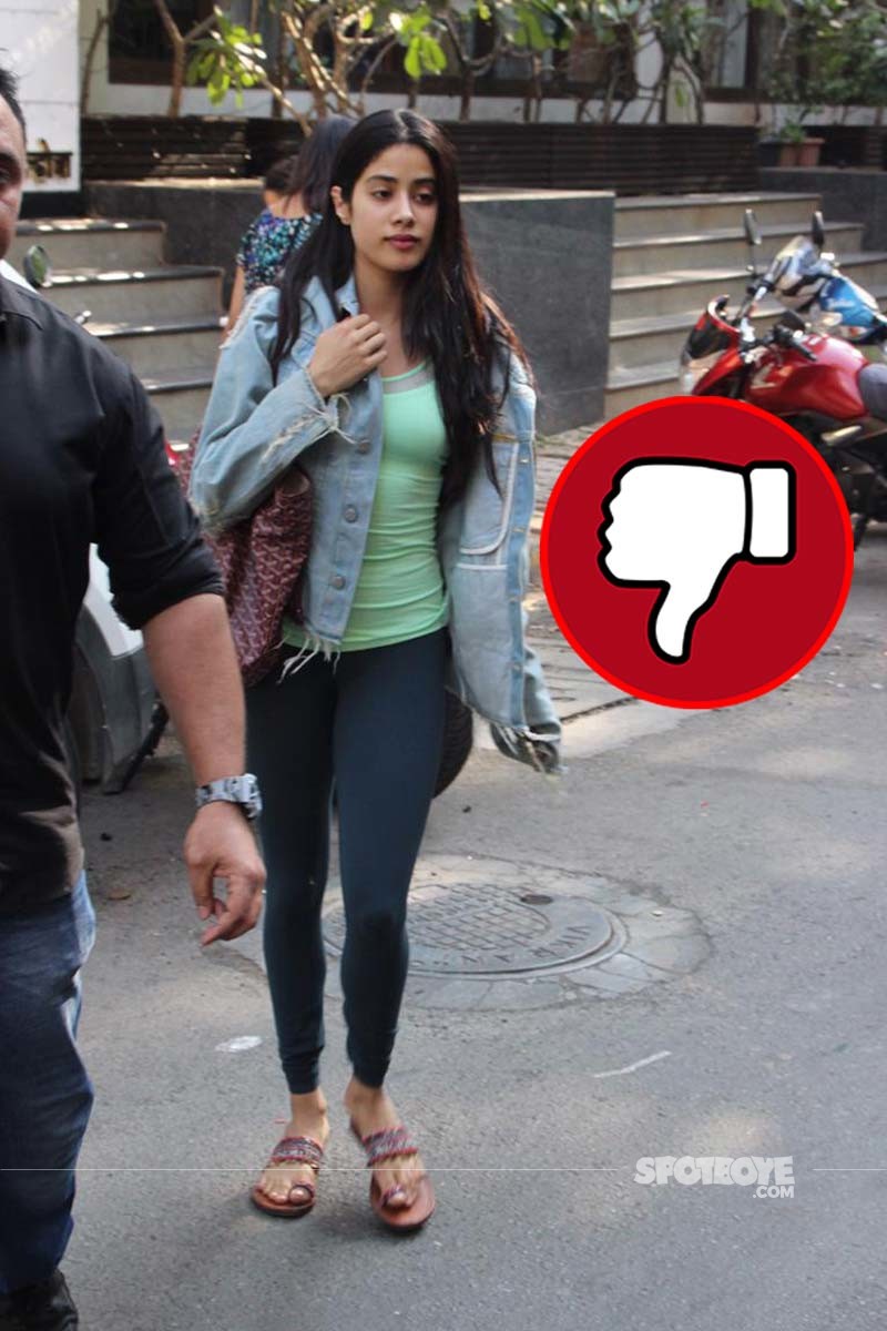 Janhvi Kapoor Was Snapped Outside A Store