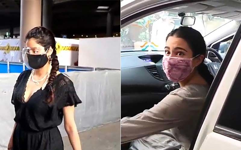 Celeb Spotting: Janhvi Kapoor Stuns In A Black Romper As She Returns From Maldives; Ranveer Singh, Sara Ali Khan And Others Make A Splash In The City