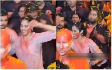 Janhvi Kapoor Dances Her Heart Out With Rumoured Boyfriend Shikhar Pahariya At Ambani’s Ganpati Visarjan-WATCH 