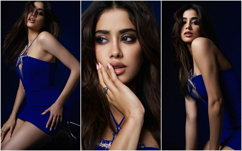 Janhvi Kapoor Intensifies SEX APPEAL As She Slips Into A Sultry Off-shoulder Mini Dress And It Comes With A Whopping Price-tag of Rs 1.6 Lakhs-READ BELOW