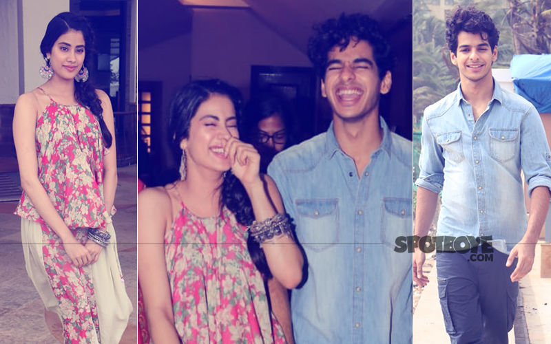 Janhvi Kapoor & Ishaan Khatter At Their Liveliest Best As They Promote Dhadak