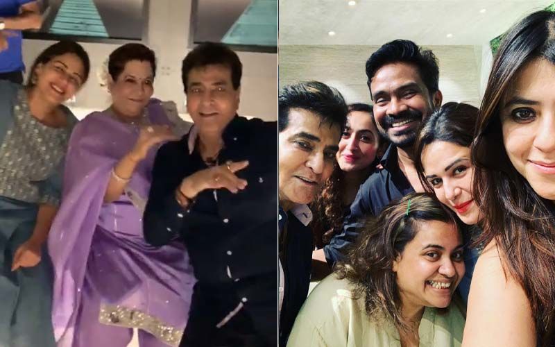 Ekta Kapoor Celebrates Papa Jeetendra's Birthday; Krystle D'souza, Mona Singh, Anita Hassanandani Attend The Bash - Watch Inside Videos
