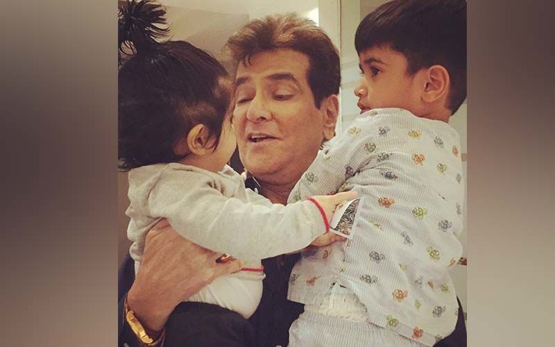 Jeetendra Birthday Special: Veteran's Heartwarming Pictures With His Grandkids Laksshya Kapoor And Ravie Kapoor