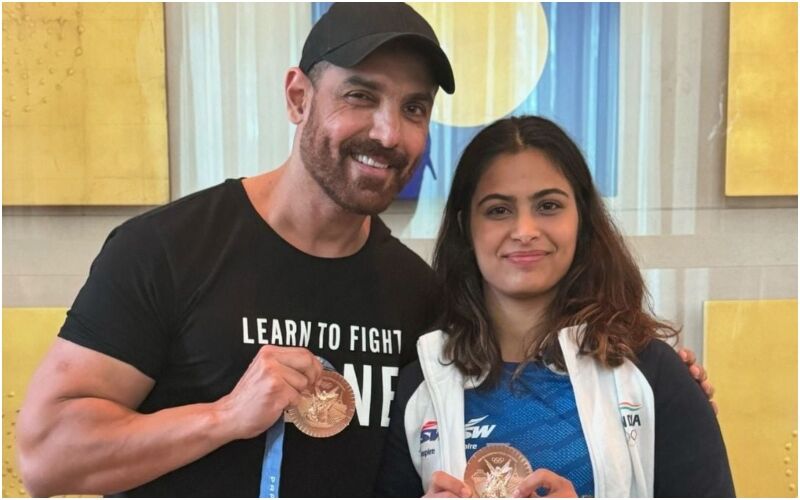 John Abraham TROLLED For Holding Manu Bhaker's Paris Olympics Bronze Medal, Netizens Say 'You Shouldn't Touch It'