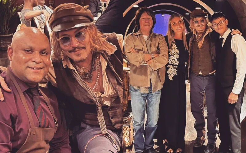 Johnny Depp Spends ₹48 Lakhs At An Indian Restaurant; Actor Has A BLAST With Best Pal Jeff Beck After His Victory Against Amber Heard In Defamation Case