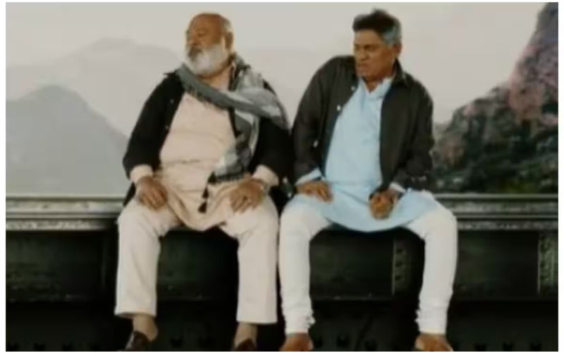 Johnny Lever-Saurabh Shukla Recreate Shah Rukh Khan And Salman Khan’s Post-Credit Scene From Pathaan; Leave Internet In Splits-WATCH