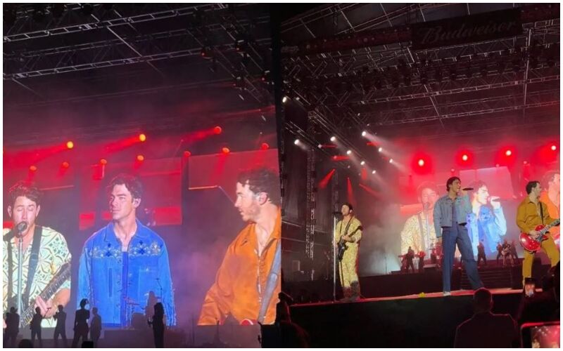 Nick Jonas Performs 'Maan Meri Jaan' With King At Lollapalooza's Mumbai Concert, Crowd Chant 'Jiju Jiju' - WATCH