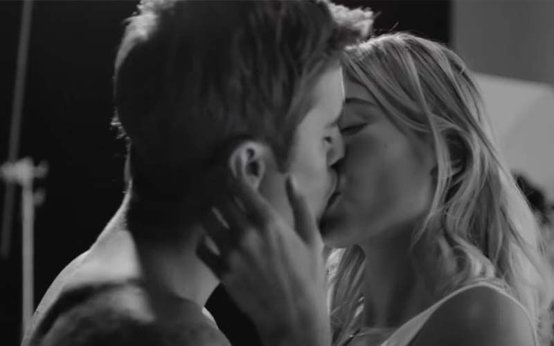 Justin Bieber And Hailey Baldwin Strip Down To Lingerie And Make Out To Celebrate Calvin Klein’s 50th Birthday – Watch Video
