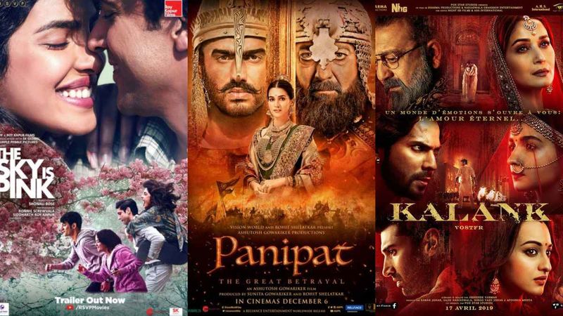Flop Movies Of 2019: The Sky Is Pink, Panipat, Kalank And Other Anticipated Films That Didn't Fare Well
