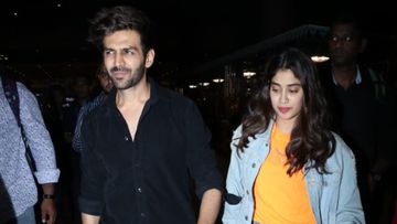 Janhvi Kapoor Birthday: Kartik Aaryan Wishes His Dostana 2 Co-Star But With A Twist Of Coronavirus – PIC