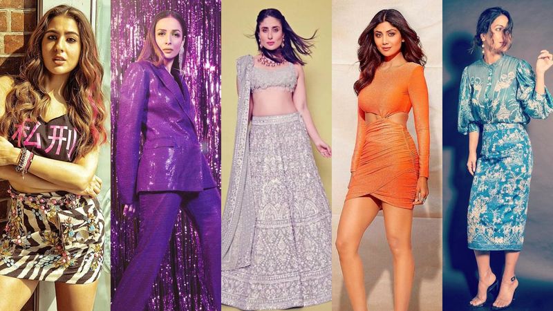 Scorchers Of The Week: Malaika Arora, Sara Ali Khan, Kareena Kapoor, Shilpa Shetty And Hina Khan
