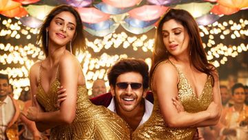 Pati Patni Aur Woh Song Ankhiyon Se Goli Mare: Kartik Aaryan-Bhumi-Ananya Panday Rock The Recreated Version