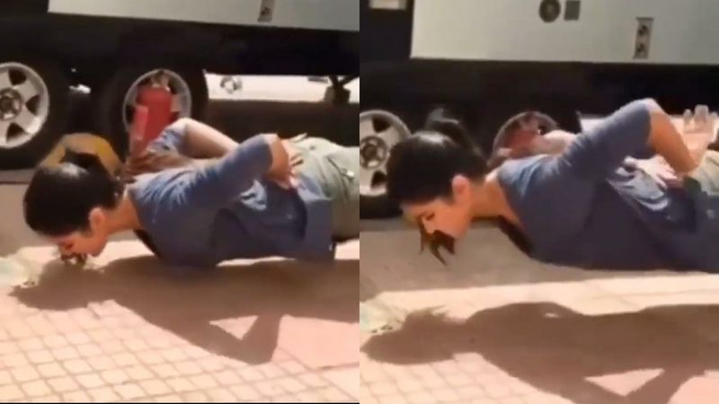 Katrina Kaif Does The No Hands Pushup Like A Pro In This Throwback Video; But Here's The Catch