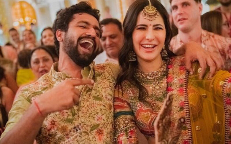 Vicky Kaushal-Katrina Kaif’s MEHENDI Ceremony PICS OUT; Newly Married Couple Looks Regal As They Dance Their Hearts Out