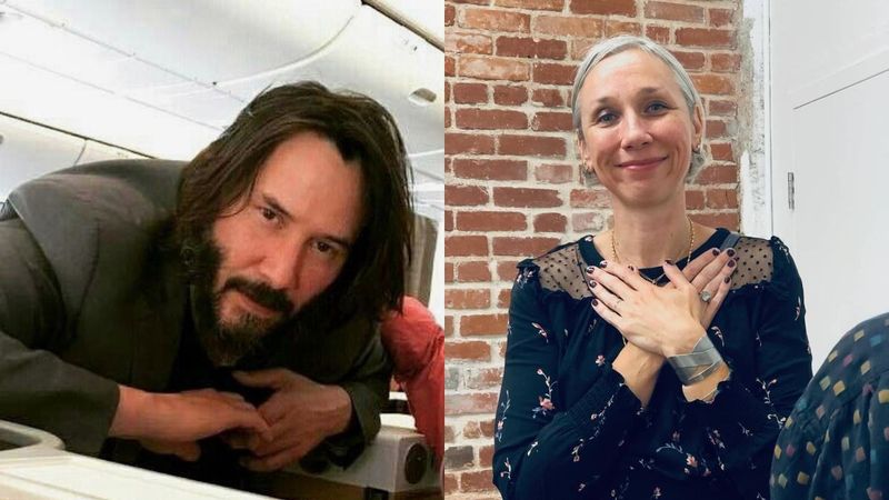 Keanu Reeves Makes It Official With Girlfriend Alexandra Grant; Two Arrive Hand-In-Hand At The Red Carpet