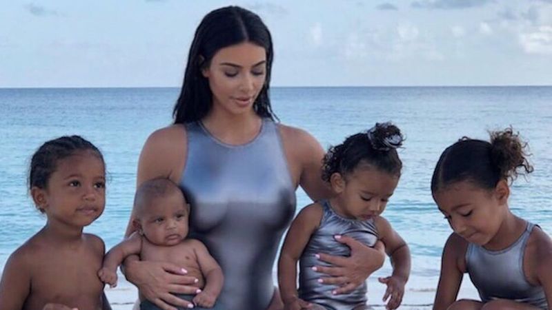 Kim Kardashian Baptized With All Her Children In Armenia; Pictures Inside