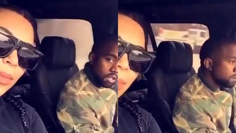 Kim Kardashian And Kanye West Sing And Jam In Their Car As They Head To The Gym; What A FUN Couple – VIDEO